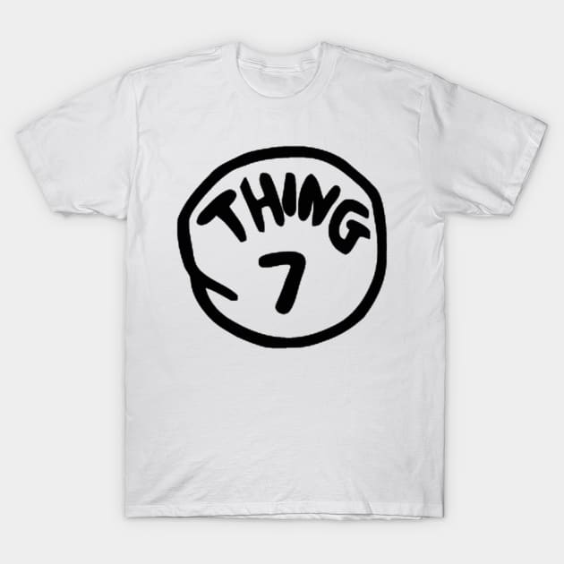 THING 7 T-Shirt by JAFARSODIK